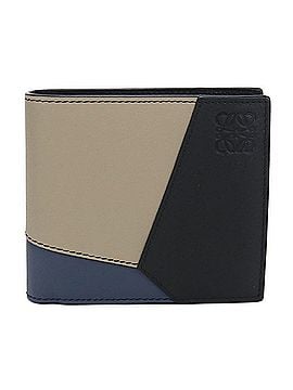 Loewe LOEWE Bifold Coin Wallet C510501X15 Puzzle - Men's Black (view 1)