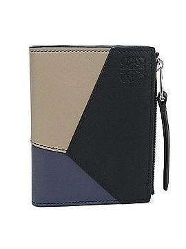 Loewe LOEWE Bi-fold Wallet C510W73X09 Slim Compact Puzzle Men's Black (view 1)