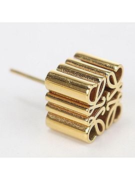 Loewe LOEWE Anagram Earrings for Women, Gold (view 2)