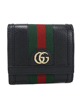Gucci GUCCI Ophidia Medium Bi-fold Wallet (719887) - Women's, Black (view 1)