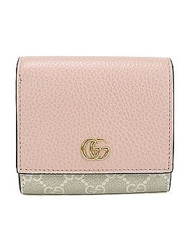 Gucci GUCCI Bi-fold Wallet 598587 Medium Double G Women's Pink (view 1)