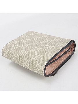 Gucci GUCCI Bi-fold Wallet 598587 Medium Double G Women's Pink (view 2)