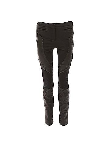Givenchy Givenchy Lambskin Leather Panel Patchwork Riding Pants (view 1)