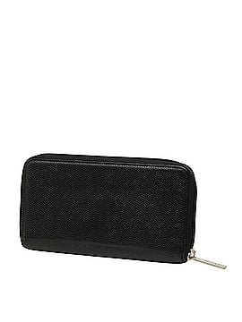 Chanel Chanel Coco Mark Round Zip Long Wallet, Black Caviar Leather, Women's CHANEL (view 2)