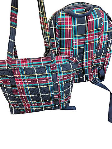 Vera Bradley tote and cotton campus Backpack (view 2)