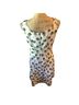Ronni Nicole Polka Dots White Green Casual Dress Size 8 - photo 2