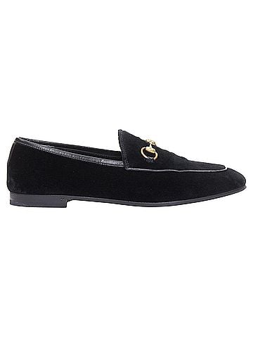 Gucci Gucci Jordaan velvet horsebit loafers (view 2)