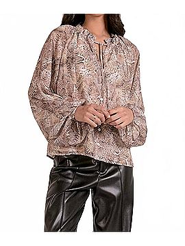 Elan Cassidy Top in Natural Snake (view 2)