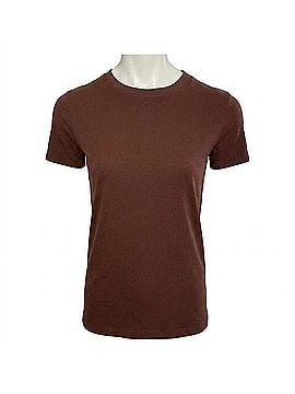Madewell Women's Short Sleeve Crewneck Tee Shirt in Brown (view 1)