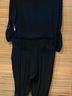 111 STATE 100% Rayon 100% Polyester Black Jumpsuit Size L - photo 4