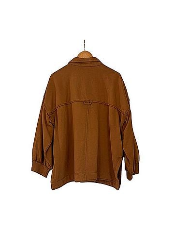 Pilcro Microfleece Cotton Button Front Jacket Jacket (view 2)