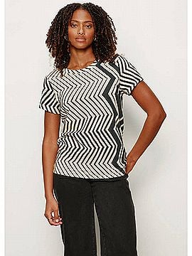 Sanctuary The Perfect Short Sleeve Tee in Frost (view 2)