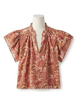 Trovata Clover Blouse in Autumn Paisley (view 1)
