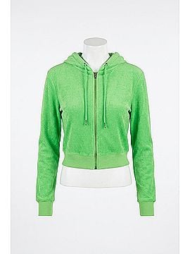 AFRM Bolton Terry Jacket in Bright Green (view 2)