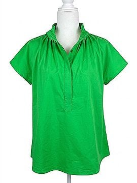 Caryn Lawn Emily Top in Kelly Green (view 1)