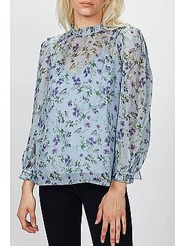 Cami NYC Nelly Top in Blue Geranium (view 2)