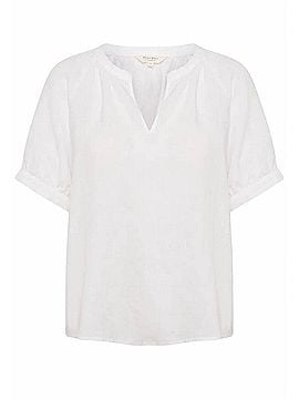 Part Two Popsy Blouse in Bright White (view 1)