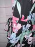 Tommy Bahama 100% Polyester Floral Black Multi Color Jumpsuit Size XS - photo 5