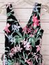 Tommy Bahama 100% Polyester Floral Black Multi Color Jumpsuit Size XS - photo 7