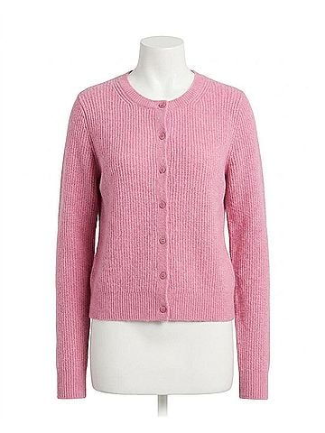 Z Supply Medina Cozy Rib Cardigan in Pink Crush (view 1)