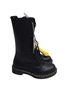 Dr. Martens 100% Leather Black Boots Size 5 - photo 2