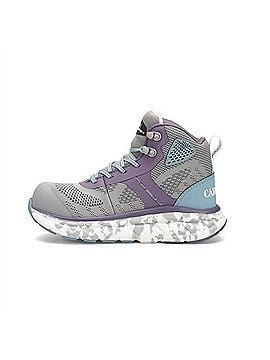 Carolina Women'S Align Azalea Safety Toe Work Shoe in Grey/Purple (view 2)