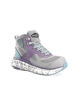 Carolina Women'S Align Azalea Safety Toe Work Shoe in Grey/Purple (view 1)