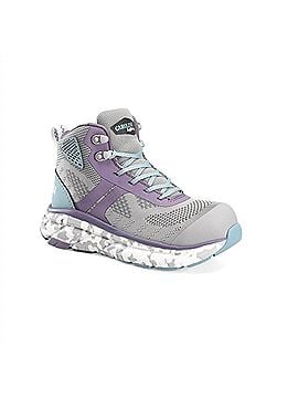 Carolina Women'S Align Azalea Safety Toe Work Shoe in Grey/Purple (view 1)