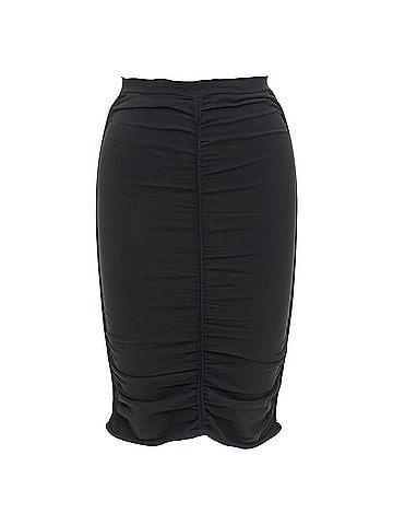 Alexander Wang Alexander Wang gathered high waisted pencil skirt (view 1)