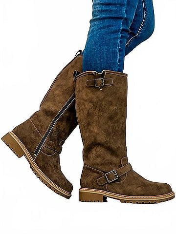 Corkys Women's Carny Boots in Pebbled Brown (view 2)