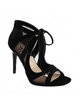 Andrea Women's Ankle-Strap Heeled Sandals in Black (view 1)