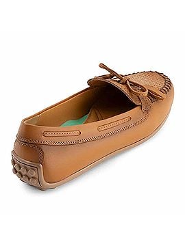 Andrea Women's Leather Loafer in Brown (view 2)