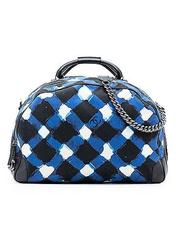 Chanel Printed Canvas and Caviar Airlines Round Trip Travel Bag (view 1)