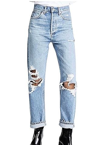AGOLDE 90s Mid Rise Loose Fit Jeans (view 1)