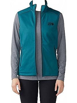 Mountain Hardwear Sendura Vest in Jack Pine Heather (view 2)