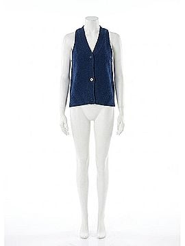 Sundays Zya Sweater Vest in Navy (view 1)