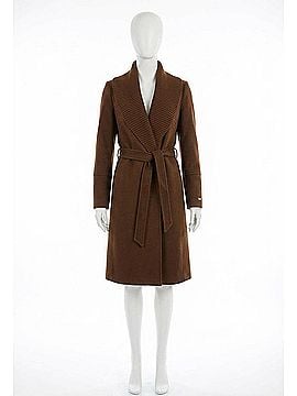 Soia & Kyo Gabby Fitted Wool Coat in Chestnut (view 1)
