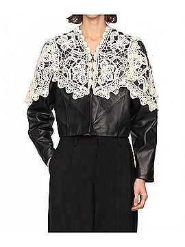Sea New York Gwen Leather Jacket in Black (view 2)