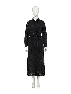 EXQUISE Kiara Midi Dress in Black (view 1)