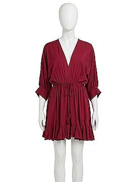 AaKaa Seraphine Mini Dress in Red (view 1)