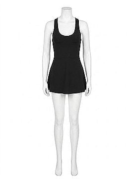 HEROINE SPORT Ace Tennis Dress in Black (view 1)