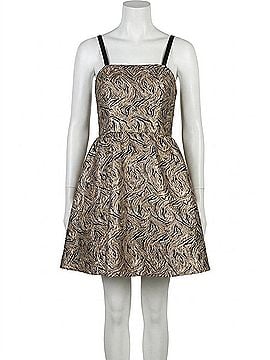 Sincerely Ours Kaiya Mini Dress in Zebra Jacquard (view 1)