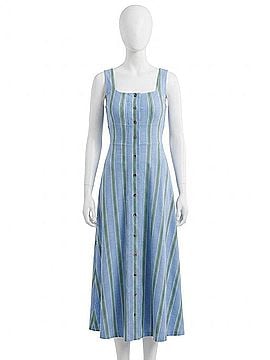 SMITH & QUINN Diana Button Front Dress in Hydrangea Stripe (view 1)