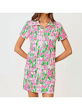 Lilly Pulitzer Upf 50+ Eleni Dress in Putting Green Hannah Golf (view 2)