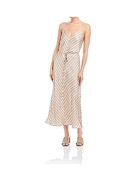 Fifteen Twenty Cami Midi Dress in Khaki (view 2)