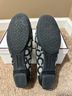Coach Graphic Black White Flats Size 7 - photo 4