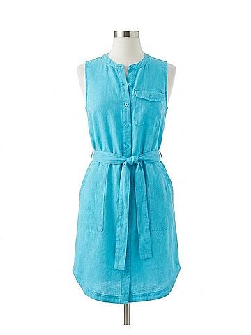 Michael Stars Sleeveless Utility Dress in Pool (view 1)