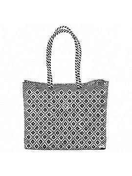 Lolas Collection Women's Travel Handmade Aztec Tote Bag With Clutch in Black/White (view 1)
