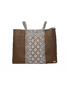 Lolas Collection Women's Travel Handmade Aztec Tote Bag With Clutch in Dark Gold (view 1)