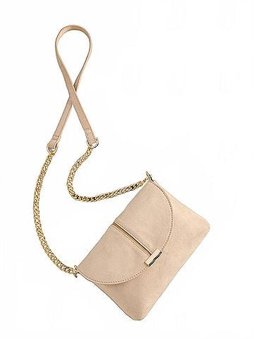 Shiraleah Laurene Wristlet Crossbody Bag in Stone (view 2)
